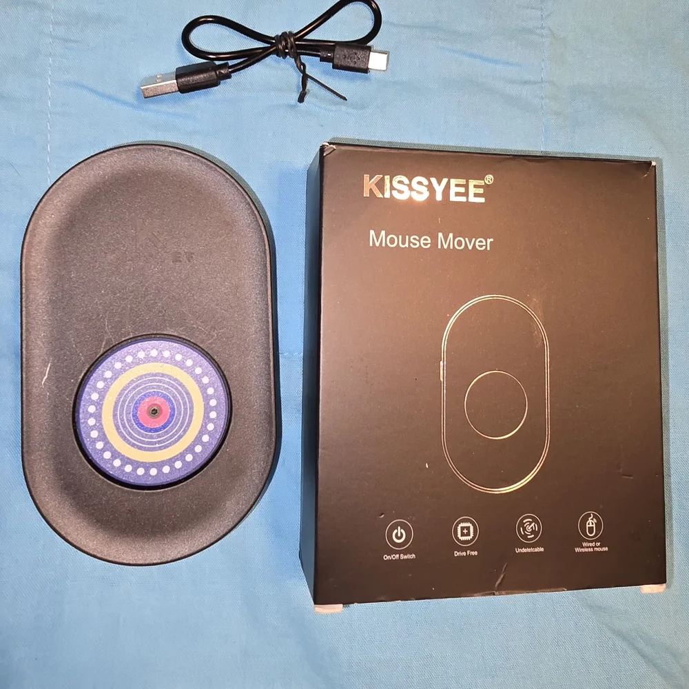 KISSYEE Mouse Mover with USB Cable